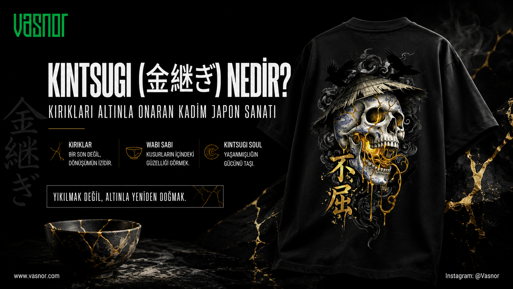 Kintsugi (金継ぎ) Nedir? Kırıkları Altınla Onaran Kadim Japon Sanatı