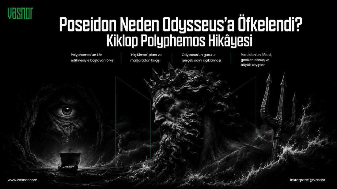 Poseidon Neden Odysseus’a Öfkelendi? Kiklop Polyphemos Hikâyesi