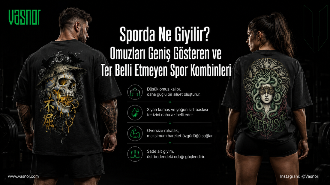 Sporda Ne Giyilir? Omuzları Geniş Gösteren ve Ter Belli Etmeyen Spor Kombinleri