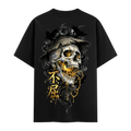 Kintsugi Soul Oversize Siyah Tişört